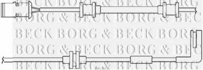 BORG & BECK bwl3013 -  Сигнализатор, износ тормозных колодок